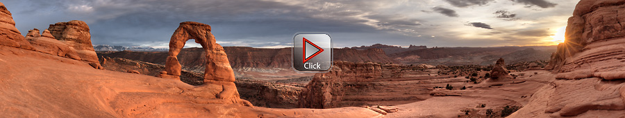 Snow Canyon - Hidden Pinyon Overlook- Utah - 360 degree panorama